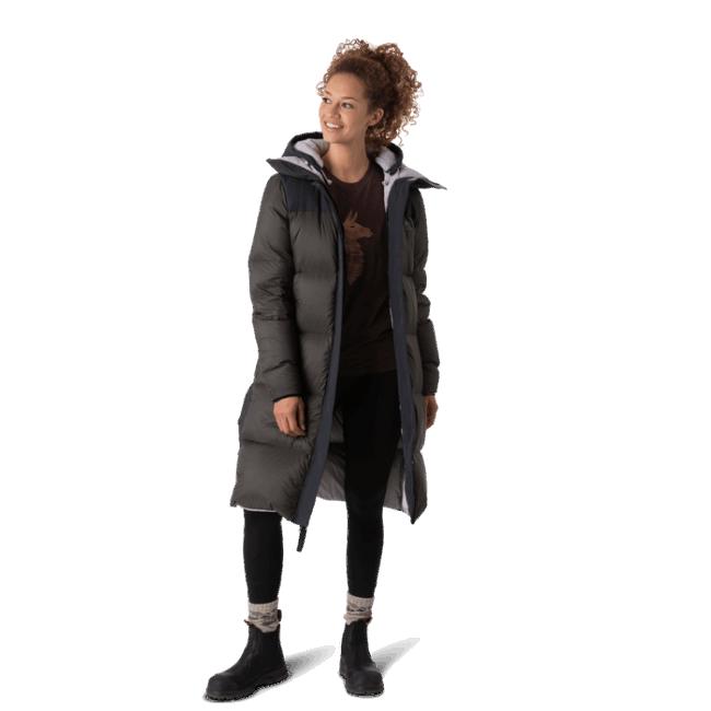 Solazo Daunenparka Damen Cotopaxi Best Black-iron