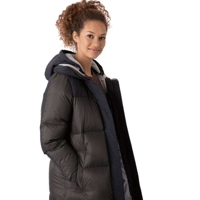 Solazo Daunenparka Damen Cotopaxi Best Black-iron