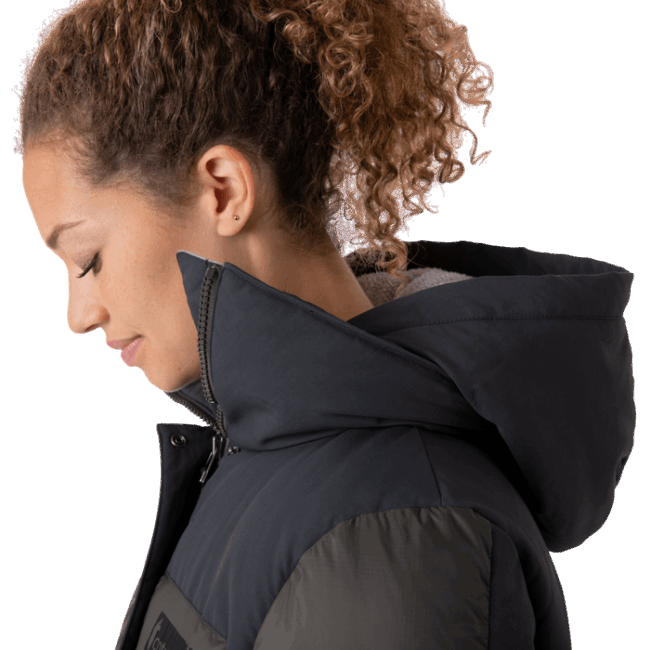 Solazo Daunenparka Damen Cotopaxi Best Black-iron