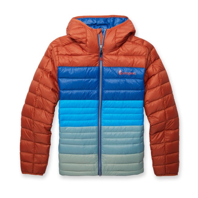 Spice-pacific Collection Fuego Daunenjacke Mit Kapuze Colorblock Damen Cotopaxi
