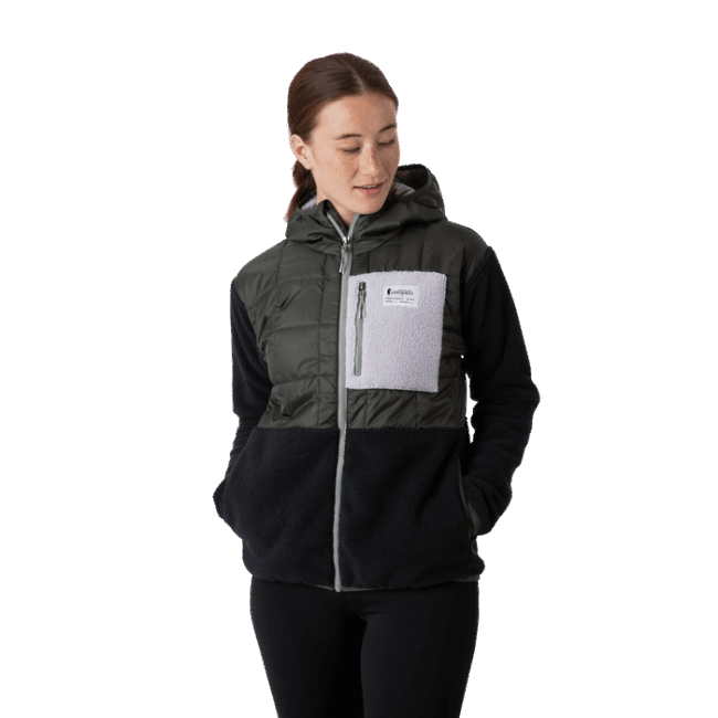 Best Iron-black Trico Hybrid Jacke Damen Cotopaxi