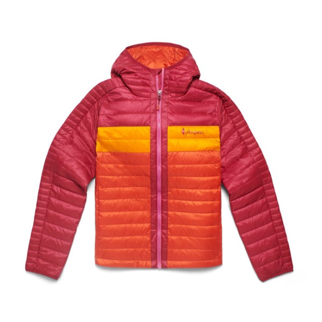 Capa Isolierte Kapuzenjacke Damen Cotopaxi Fashion Himbeer-canyon