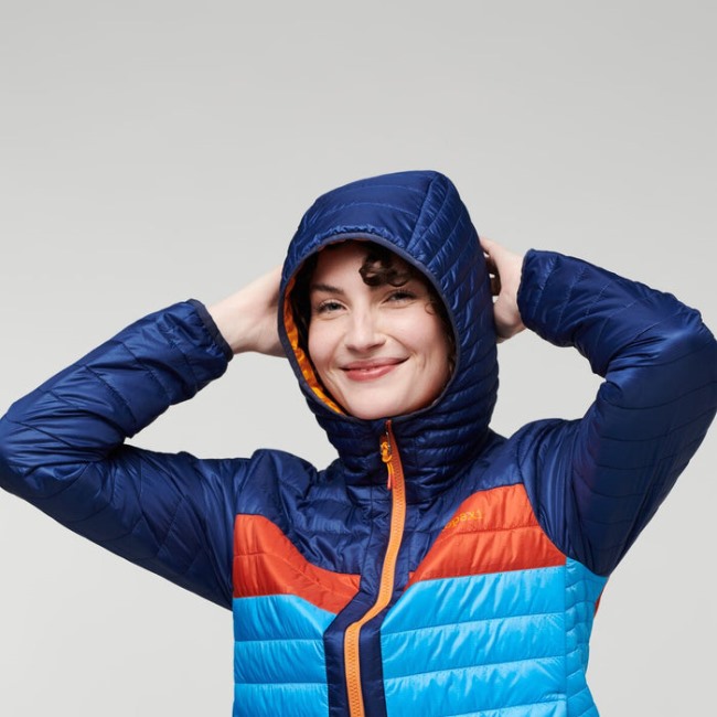 Capa Isolierte Kapuzenjacke Damen Maritim-salzwasser Kollektionen Cotopaxi