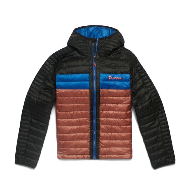 Capa Isolierte Kapuzenjacke Damen Origin Cotopaxi Black-chestnut