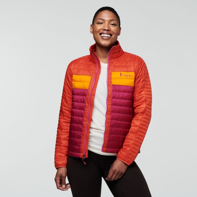 Cotopaxi Original Capa Isolierte Jacke Damen Canyon-himbeere
