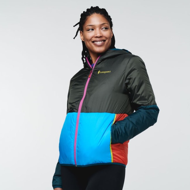 Run Run Teak Warme Kapuzenjacke Damen Cotopaxi Origins