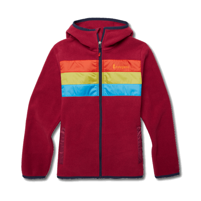 Cotopaxi Danger Zone Original Teca Fleece Kapuzenjacke Mit Durchgehendem Reißverschluss Damen