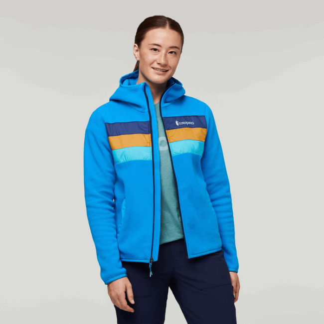 Cotopaxi Slip N Slide Teca Fleece Kapuzenjacke Mit Durchgehendem Reißverschluss Damen Heiß