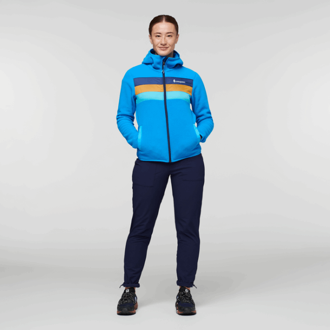 Cotopaxi Slip N Slide Teca Fleece Kapuzenjacke Mit Durchgehendem Reißverschluss Damen Heiß