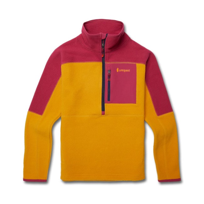 Himbeer-bernstein Cotopaxi Kollektionen Abrazo Halbe Reißverschluss-fleecejacke Frauen