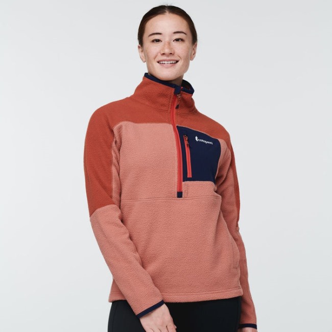 Hot Abrazo Half-zip Fleecejacke Damen Cotopaxi Spice-earthen
