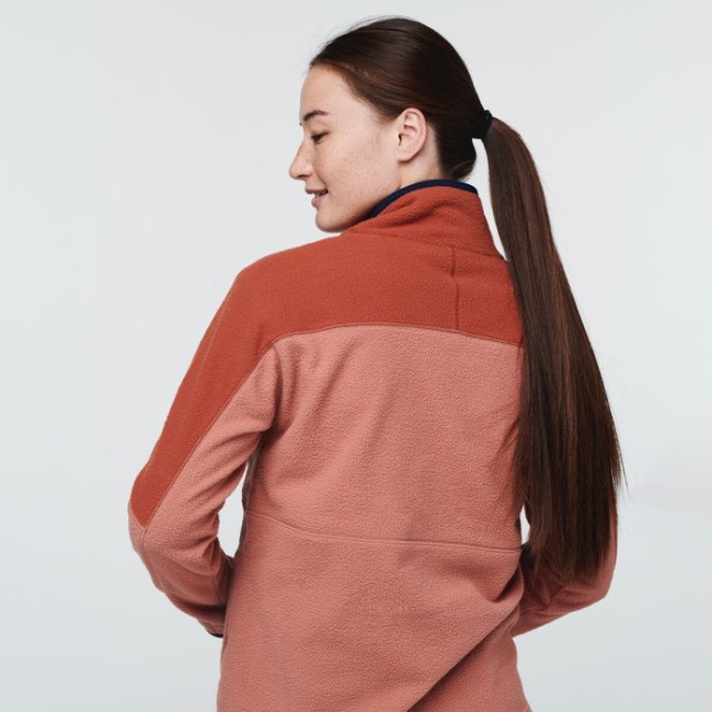 Hot Abrazo Half-zip Fleecejacke Damen Cotopaxi Spice-earthen