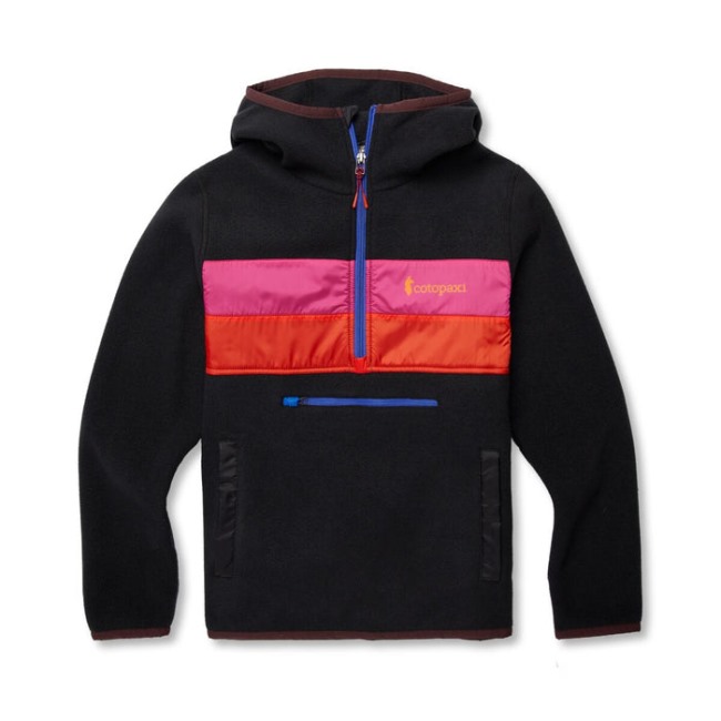 Teca Kapuzenjacke Mit Halbem Reißverschluss Recycelt Damen Road To Fame Marken Cotopaxi