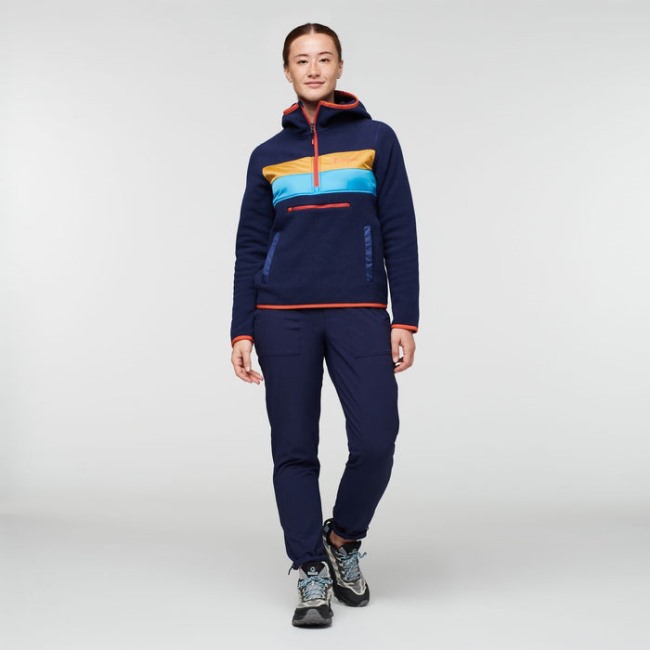 Teca Fleece Kapuzenjacke Mit Halbem Reißverschluss Recycelt Damen Original Cotopaxi Schuhfliege