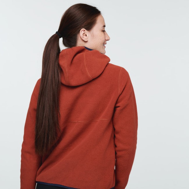 Cotopaxi Colorado Beste Teca-fleece-kapuzenjacke Mit Halbem Reißverschluss Recycelt Damen