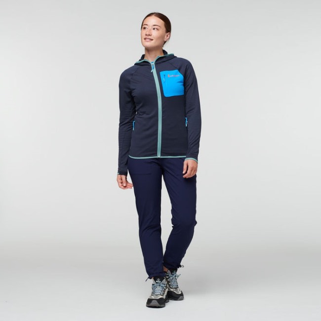 Graphit Original Otero Fleece-kapuzenjacke Mit Durchgehendem Reißverschluss Damen Cotopaxi