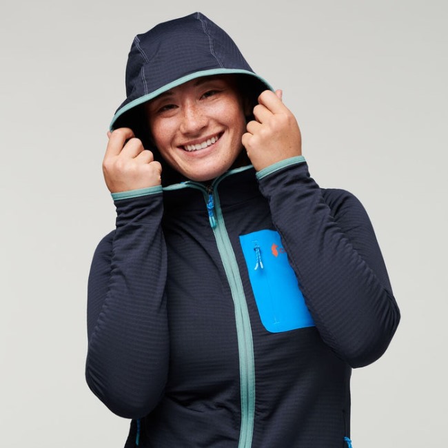 Graphit Original Otero Fleece-kapuzenjacke Mit Durchgehendem Reißverschluss Damen Cotopaxi