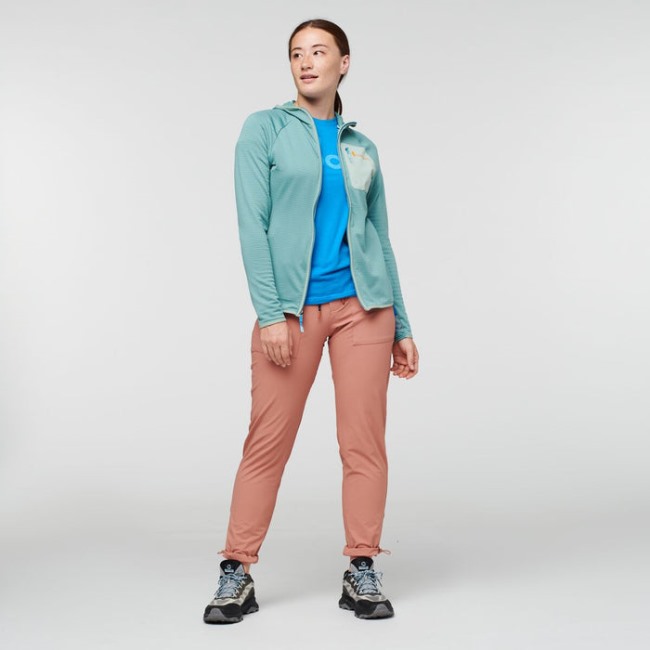 Neue Otero Fleece-kapuzenjacke Mit Durchgehendem Reißverschluss Damen Cotopaxi Bluegrass