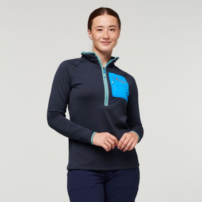 Kollektionen Cotopaxi Otero Fleece-pullover Mit Halbem Reißverschluss Damen Graphit