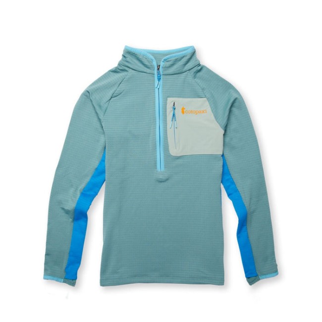 Origin Bluegrass Cotopaxi Otero Fleece-Pullover Mit Halbem Reißverschluss Damen