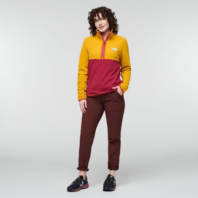 Amado Fleece Frauen Cotopaxi Marken Amber-himbeere