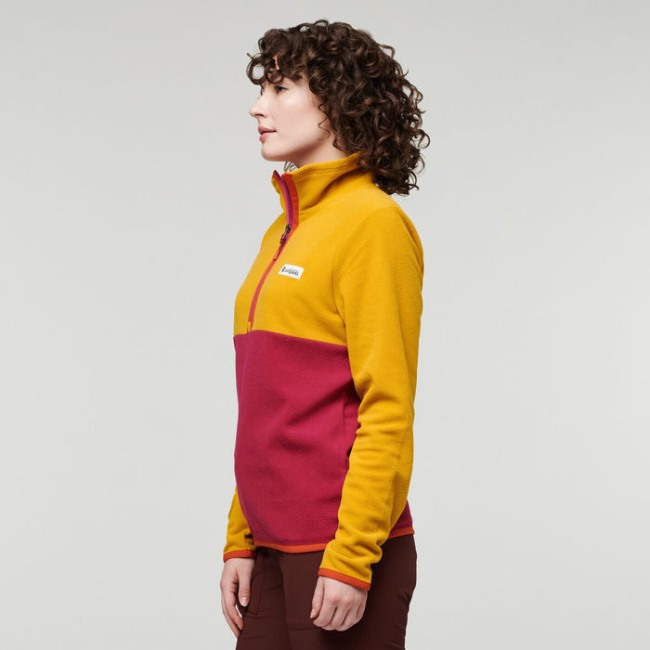 Amado Fleece Frauen Cotopaxi Marken Amber-himbeere