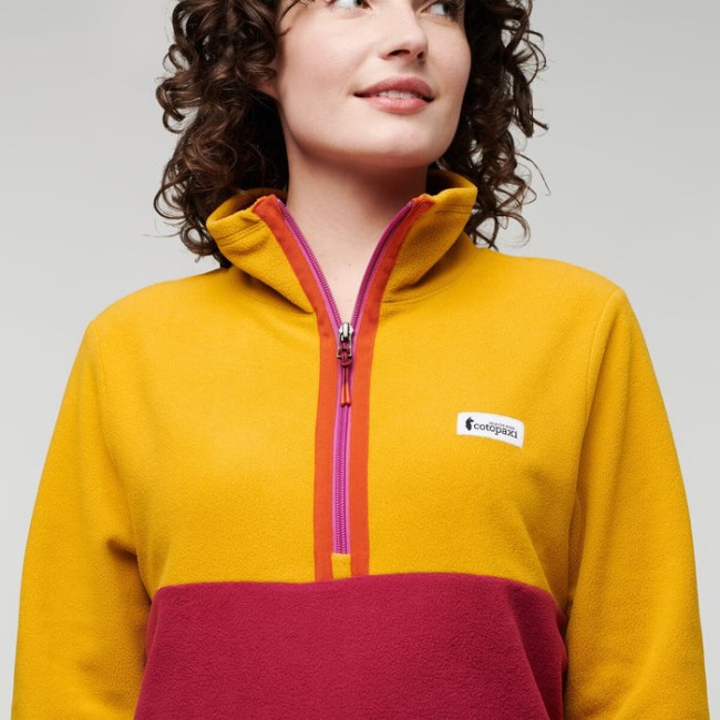 Amado Fleece Frauen Cotopaxi Marken Amber-himbeere