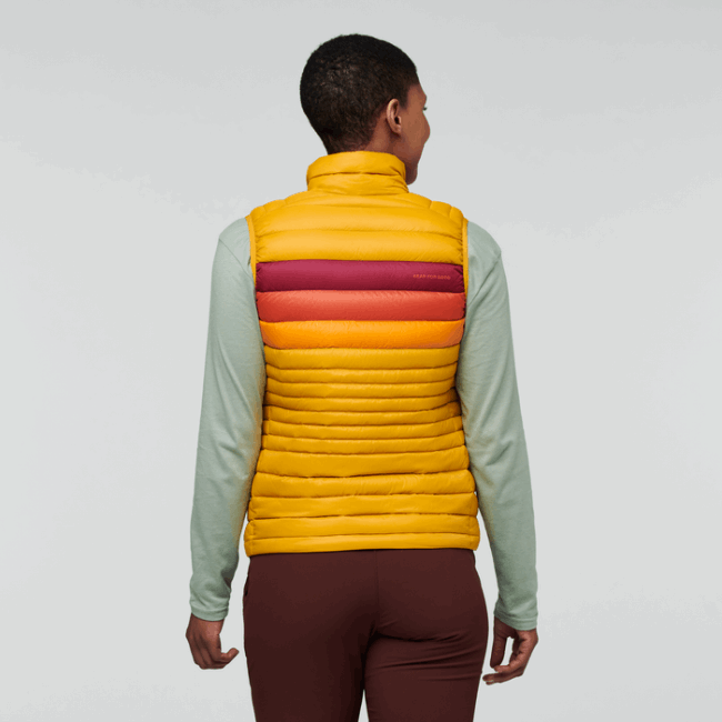 Kollektion Fuego Daunenweste Damen Cotopaxi Amber Stripes