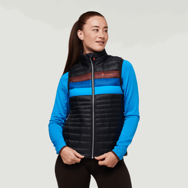 Kollektionen Fuego Daunenweste Damen Black-chestnut Cotopaxi