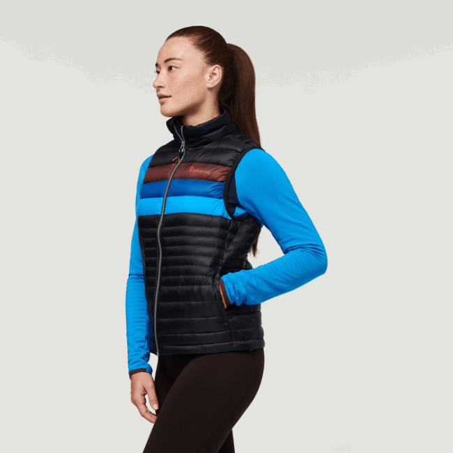 Kollektionen Fuego Daunenweste Damen Black-chestnut Cotopaxi