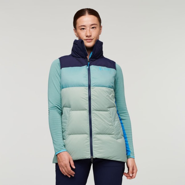 Origins Cotopaxi Solazo Daunenweste Damen Maritim-silber