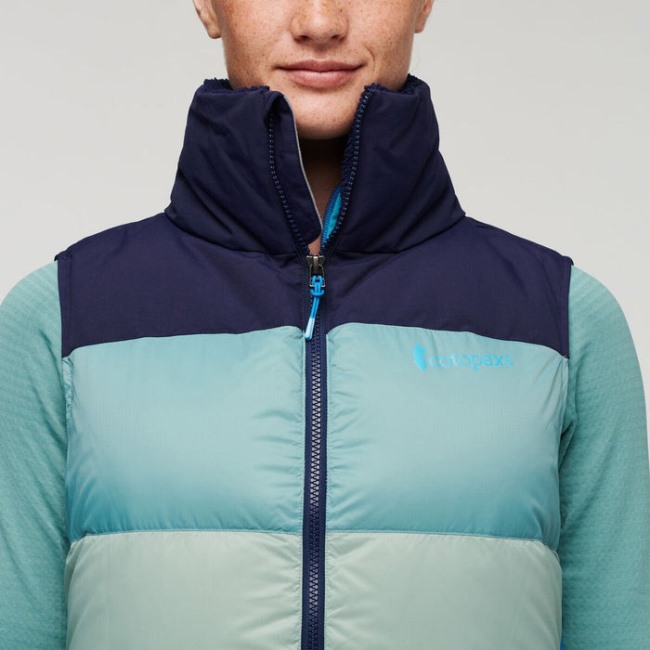 Origins Cotopaxi Solazo Daunenweste Damen Maritim-silber