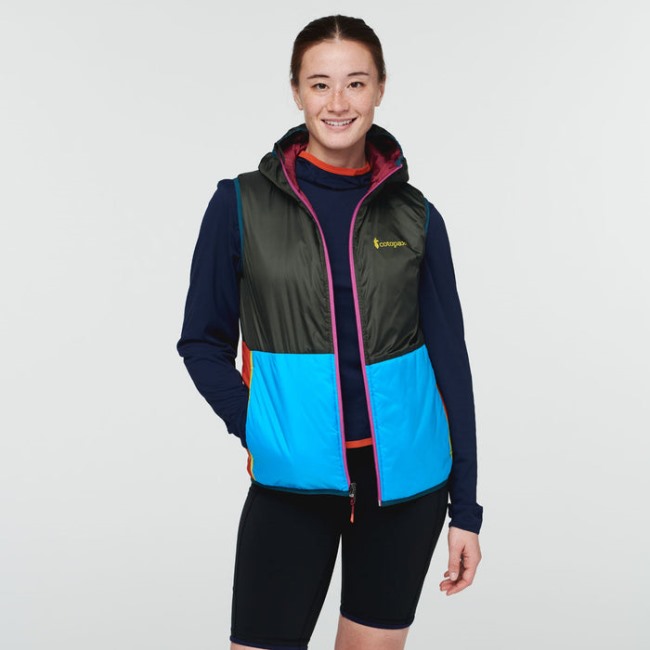 Marken Run Run Teak Warme Kapuzenweste Damen Cotopaxi