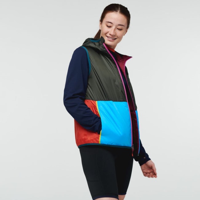 Marken Run Run Teak Warme Kapuzenweste Damen Cotopaxi