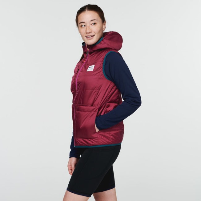 Marken Run Run Teak Warme Kapuzenweste Damen Cotopaxi