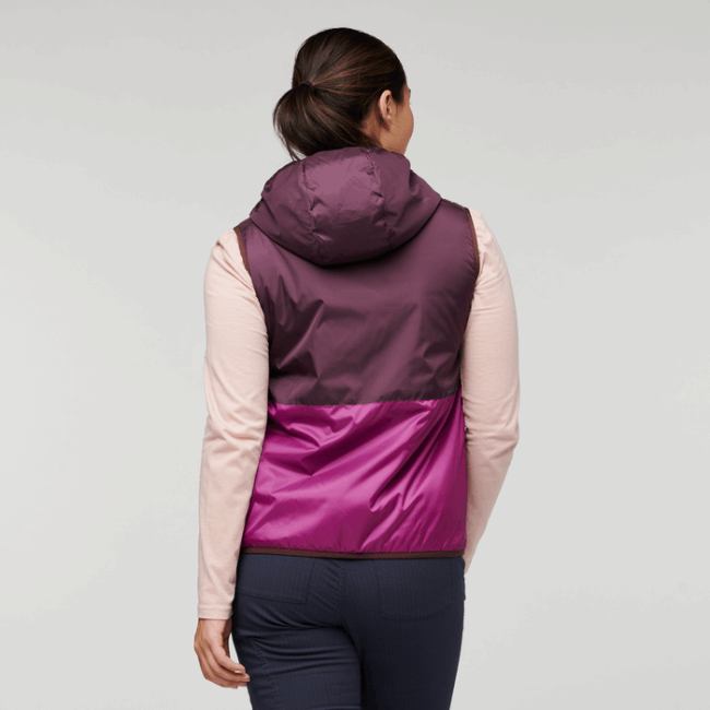 Teak Warme Kapuzenweste Damen Cotopaxi Hot Provence