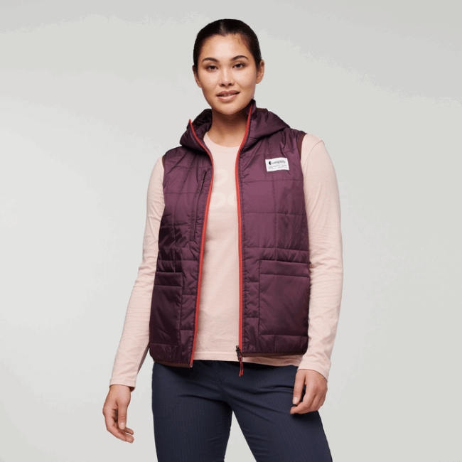 Teak Warme Kapuzenweste Damen Cotopaxi Hot Provence