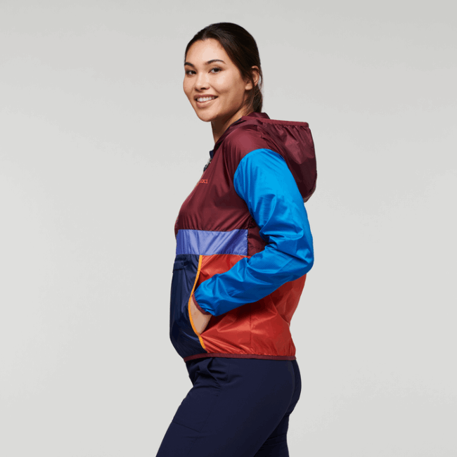 Französische Teca Windjacke Mit Halbreißverschluss Damen Cotopaxi Kollektion