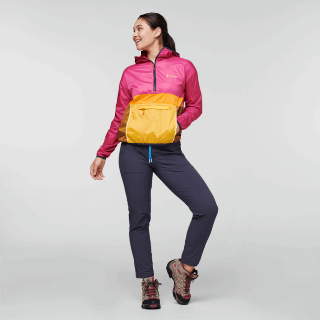 Pop Teca Windjacke Mit Halbem Reißverschluss Damenkollektionen Cotopaxi