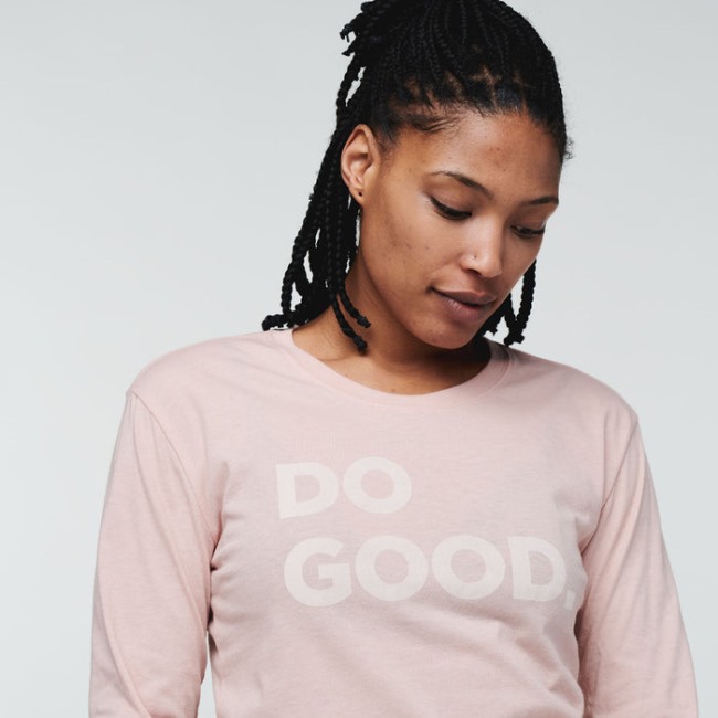 Sand Cotopaxi New Do Good Langarm T-shirt Damen