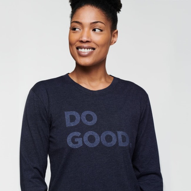 Maritime Kollektion Cotopaxi Do Good Langarm T-shirt Damen