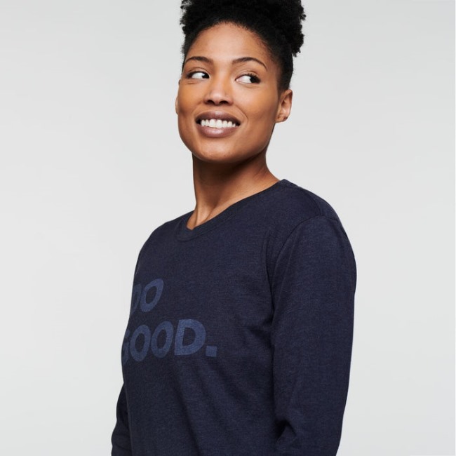 Maritime Kollektion Cotopaxi Do Good Langarm T-shirt Damen