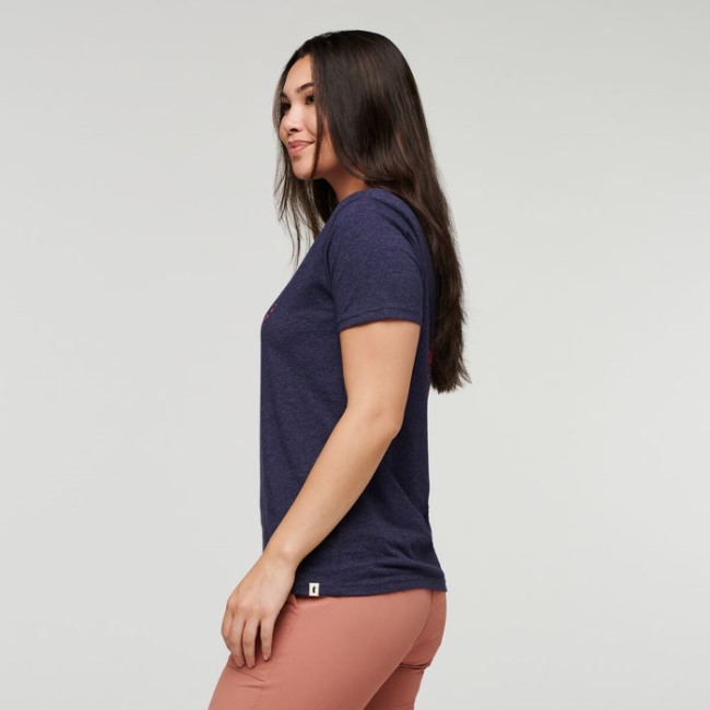 Maritime Kollektionen Lama Lover Bio T-shirt Damen Cotopaxi