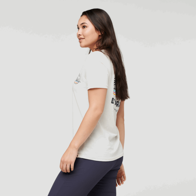 Bio-T-Shirt Für Frauen Des Besten Knochencotopaxi-Lagerlebens
