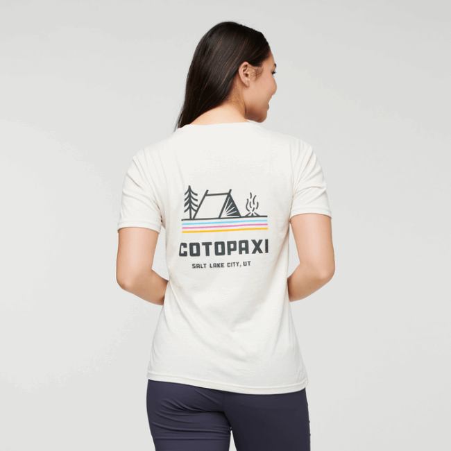 Bio-T-Shirt Für Frauen Des Besten Knochencotopaxi-Lagerlebens