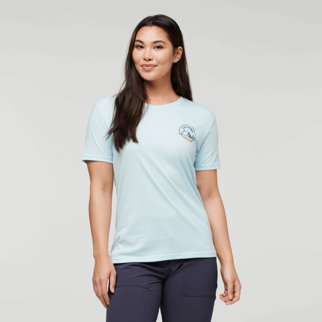 New Ice Camp Life Bio T-shirt Damen Cotopaxi