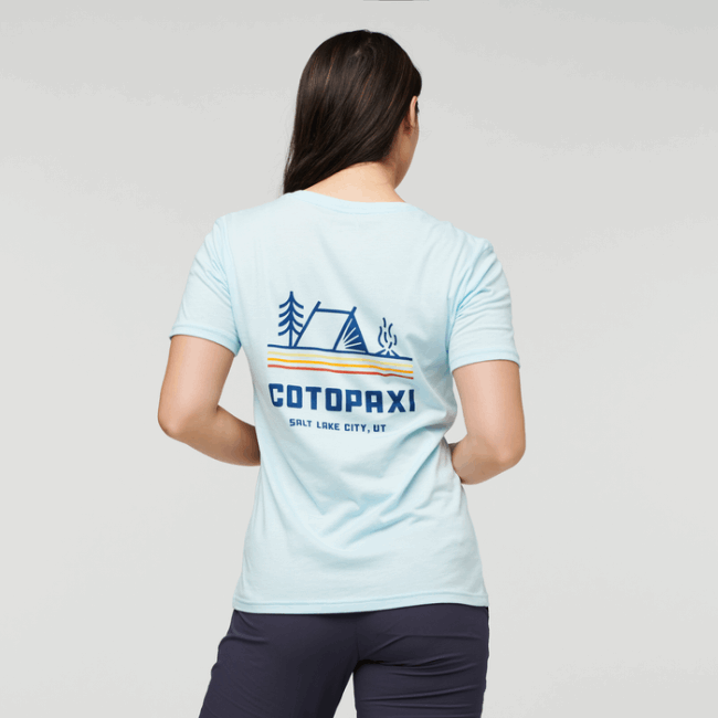 New Ice Camp Life Bio T-shirt Damen Cotopaxi