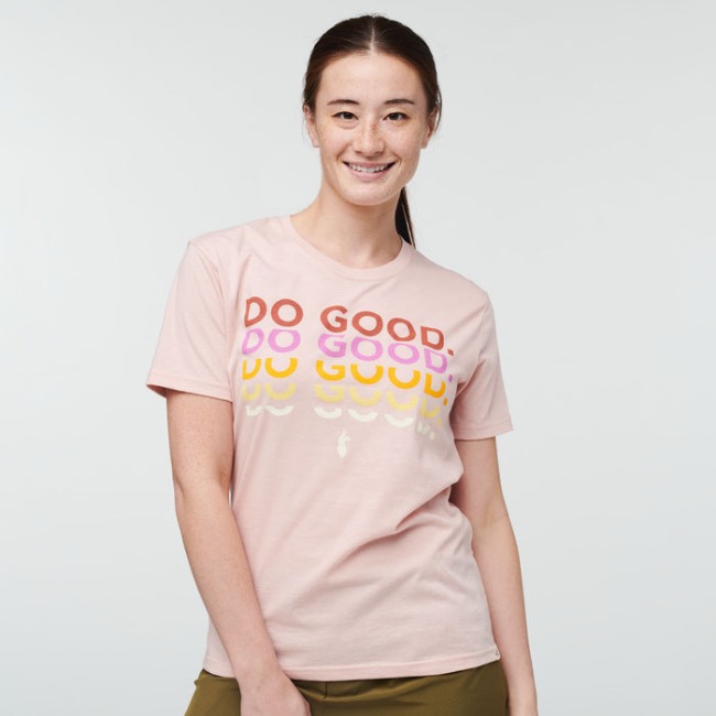 Do Good Repeat T-shirt Damen Marke Sand Cotopaxi