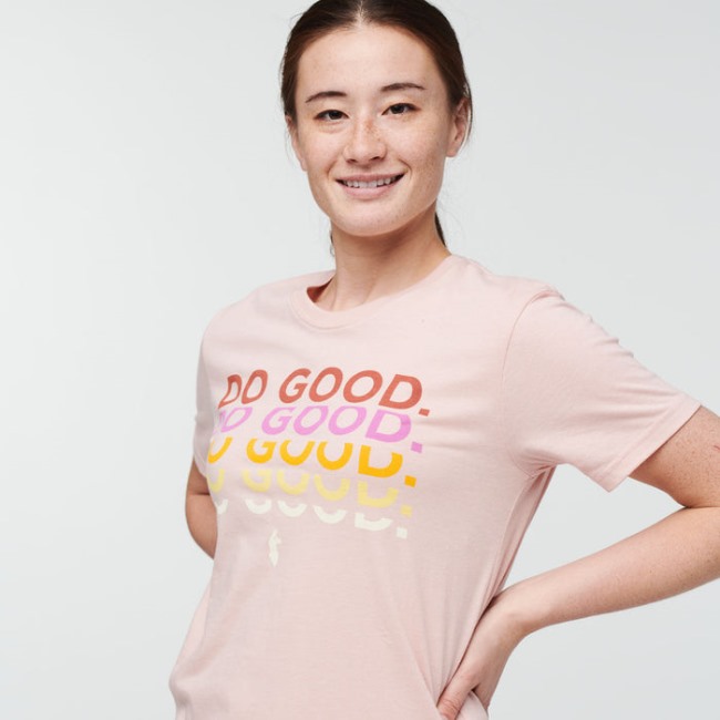 Do Good Repeat T-shirt Damen Marke Sand Cotopaxi