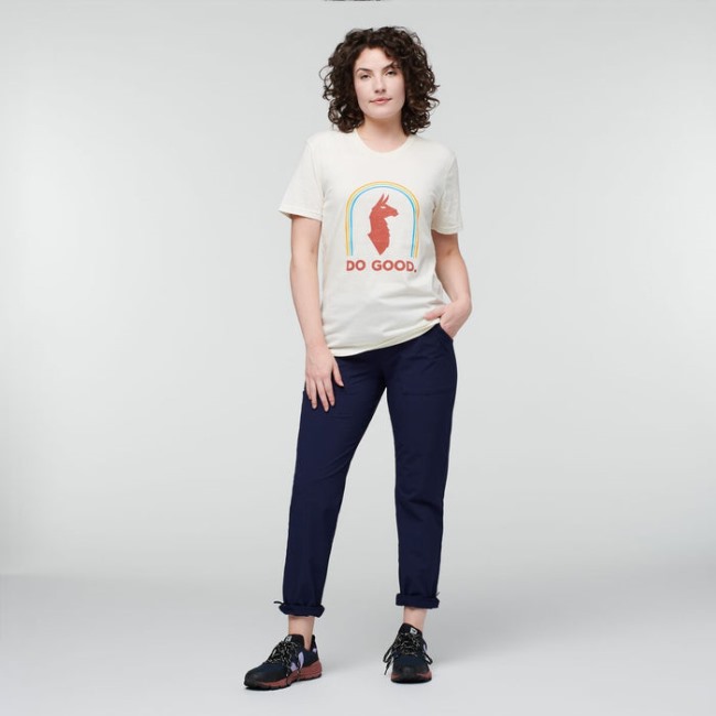Cotopaxi Sunday Do Good Bio T-shirt Damen Mode Bone